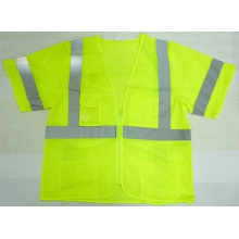 2015 Hi-Vis String Vest com Bolsos